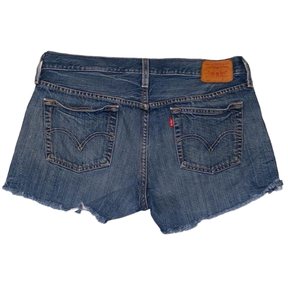 Levi’s 501 Shorts Womens size 25 Denim Cut off